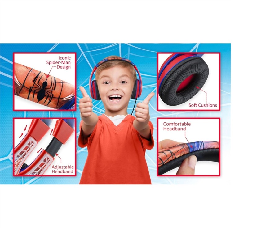 Tech & Gaming Ken Black Toys | Spiderman Headphones