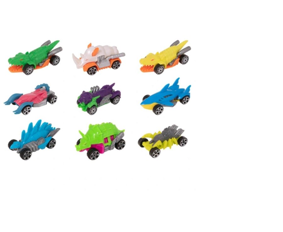 Toys Ken Black Toys | Teamsterz Beast Machine Die Cast 9 Pack Assortment