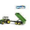 Toys Ken Black Toys | Bruder 1:16 John Deere 5115M Tractor With Tipping Trailer