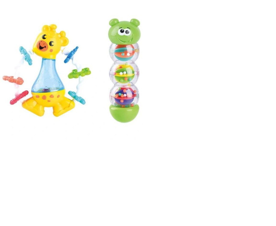 Baby Ken Black Toys | Big Steps Baby Sensory Rattle Set