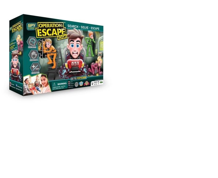 Learning & Education Ken Black Toys | Spy Code - Operation: Escape Room