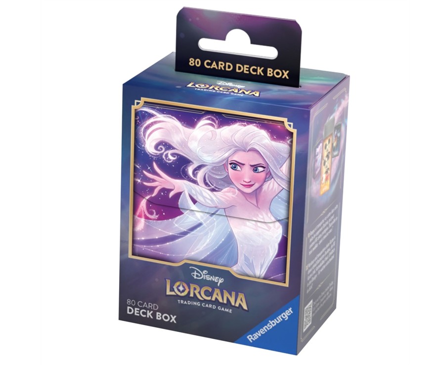 Toys Ken Black Toys | Ravensburger Disney Lorcana Deck Box Elsa