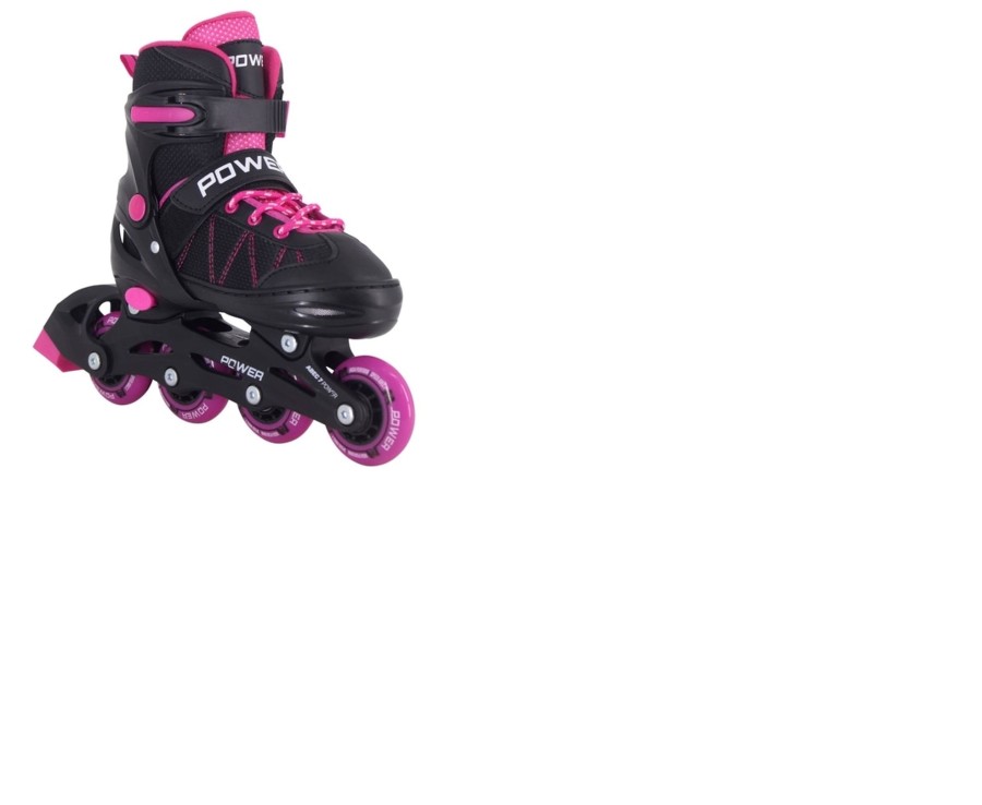 Outdoor Ken Black Toys | Adjustable Inline Skate Pink Black 12 - 1.5