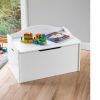 Baby Ken Black Toys | Wooden Toy Box White