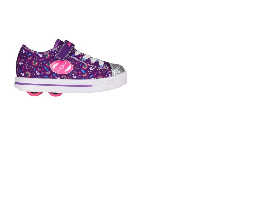 Outdoor Ken Black Toys | Heelys Snazzy X2 Purple Rainbow Size Uk 12