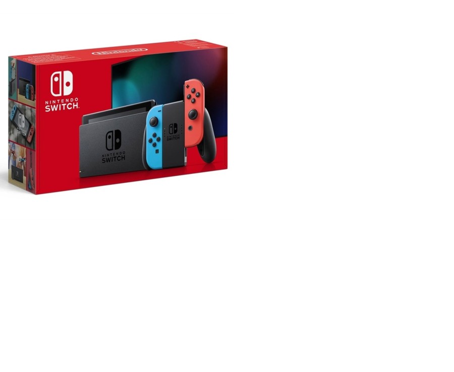 Tech & Gaming Ken Black Toys | Nintendo Switch Neon Red/Blue With Improved Battery Life