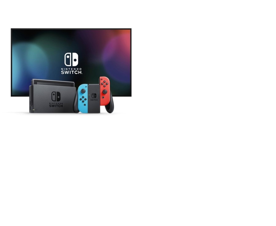 Tech & Gaming Ken Black Toys | Nintendo Switch Neon Red/Blue With Improved Battery Life