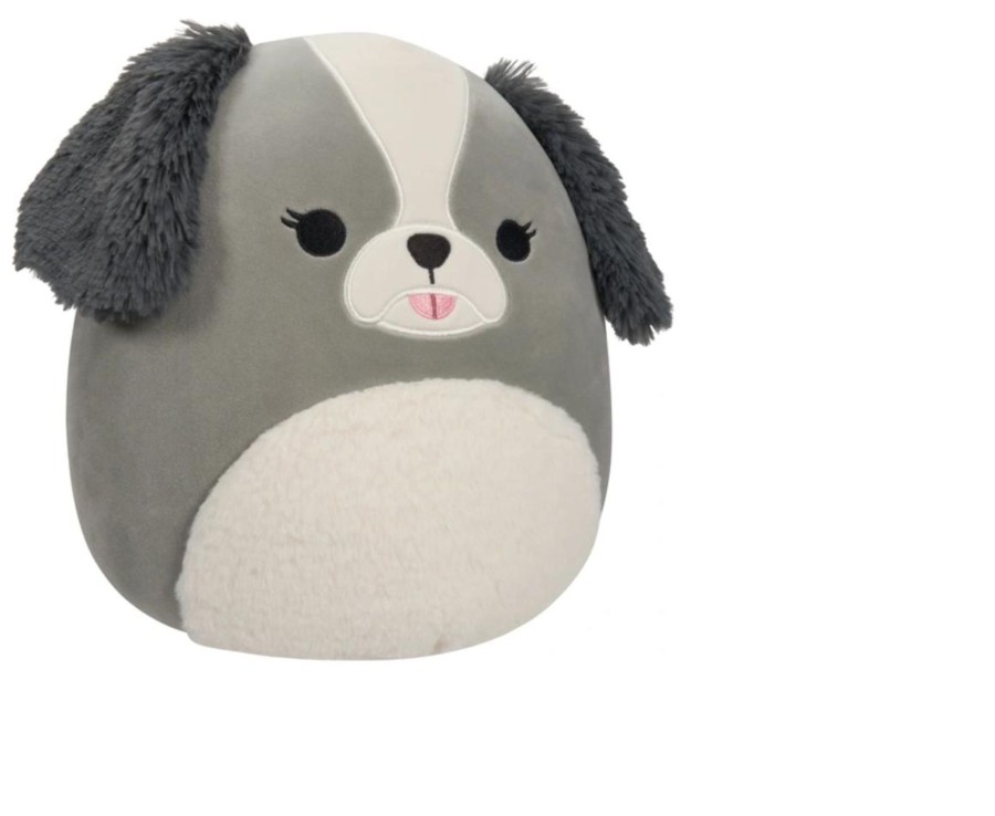 Toys Ken Black Toys | Original Squishmallows 30Cm Malu The Shih Tzu Soft Toy