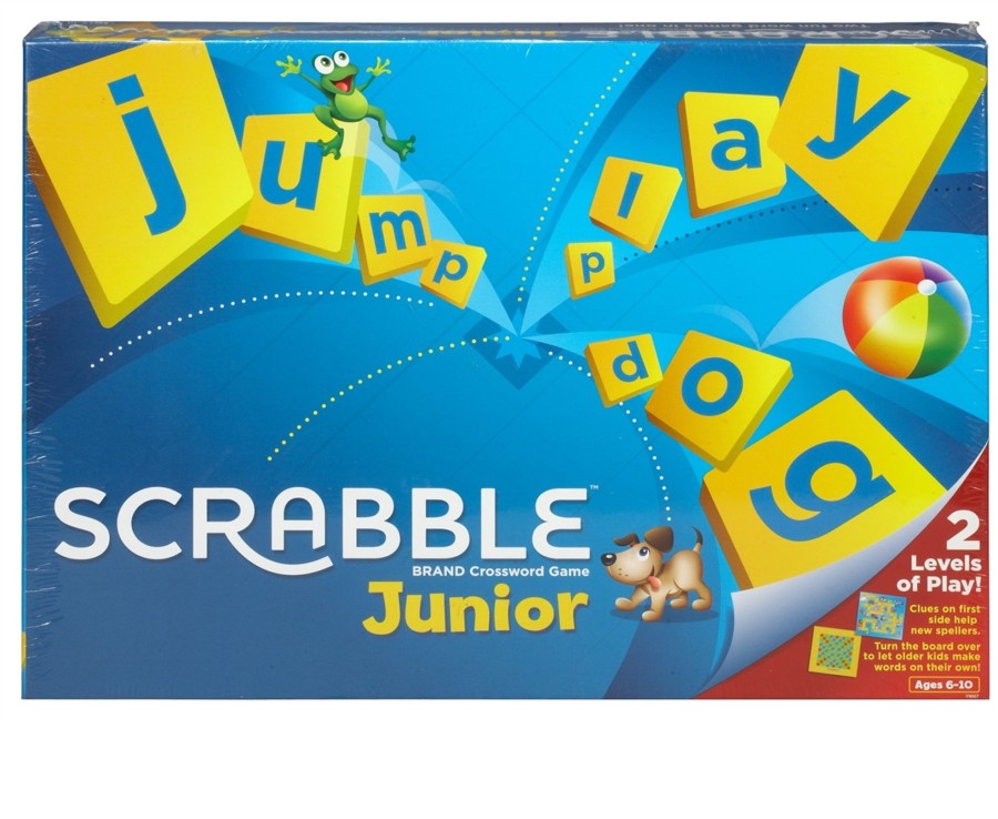 Learning & Education Ken Black Toys | Scrabble Junior Board Game