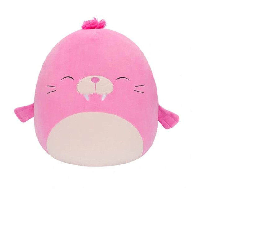 Toys Ken Black Toys | Original Squishmallows 50Cm - Pepper The Pink Walrus