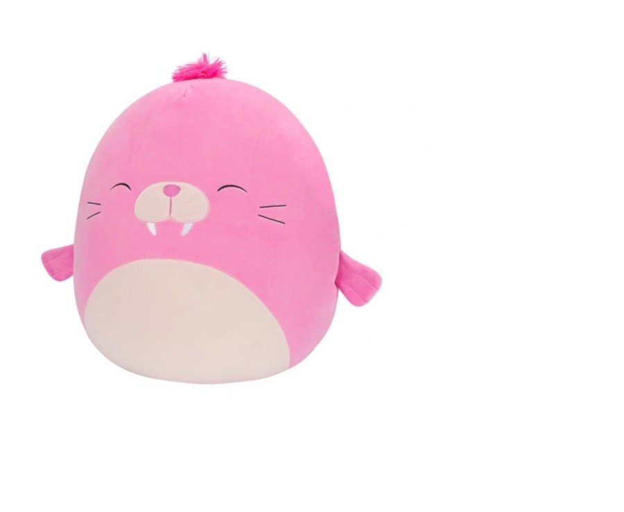 Toys Ken Black Toys | Original Squishmallows 50Cm - Pepper The Pink Walrus