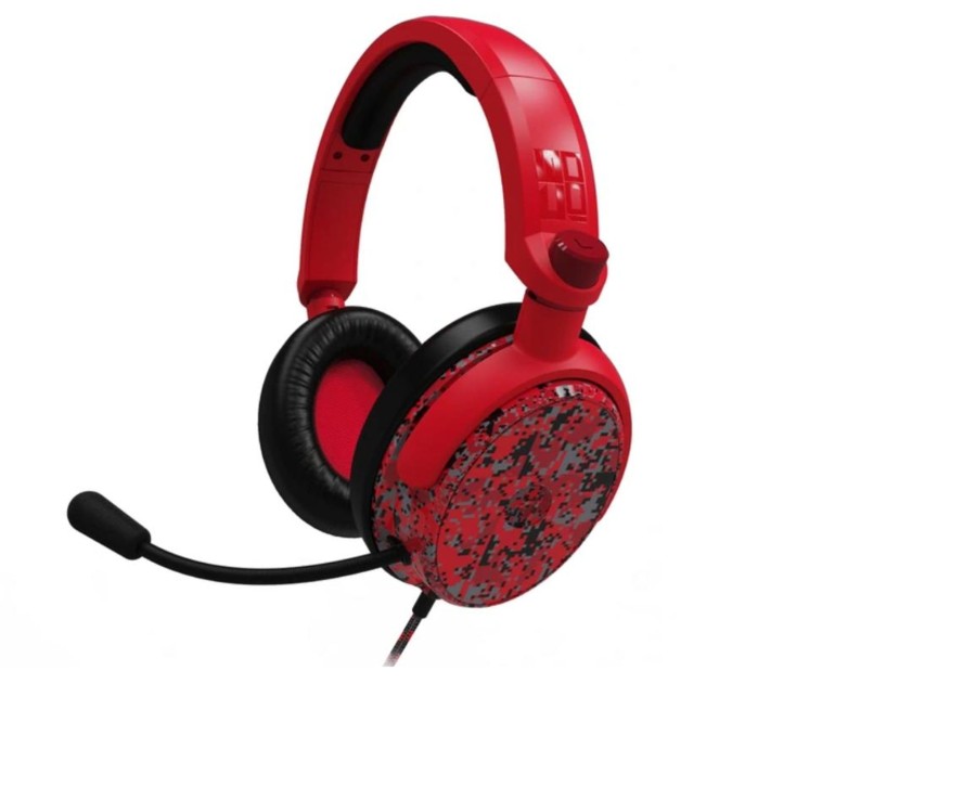 Tech & Gaming Ken Black Toys | Stealth C6-100 Gaming Headset For Xbox, Ps4/Ps5, Switch, Pc - Camo Red