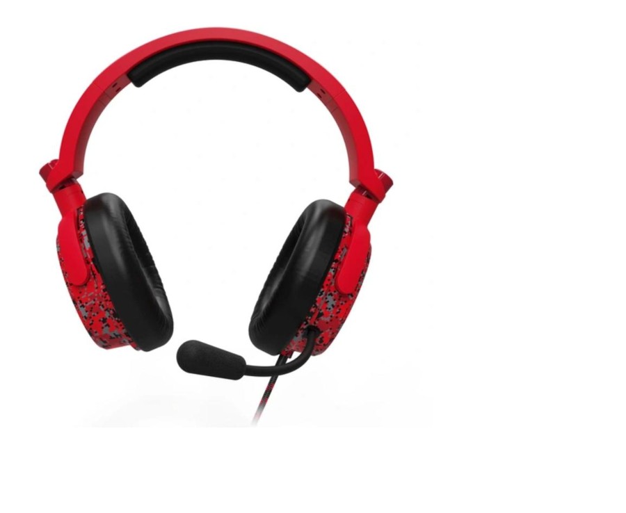 Tech & Gaming Ken Black Toys | Stealth C6-100 Gaming Headset For Xbox, Ps4/Ps5, Switch, Pc - Camo Red