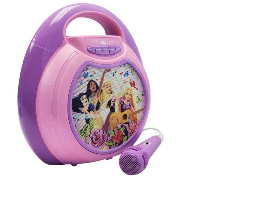 Learning & Education Ken Black Toys | Disney Princess Bluetooth Karaoke Machine