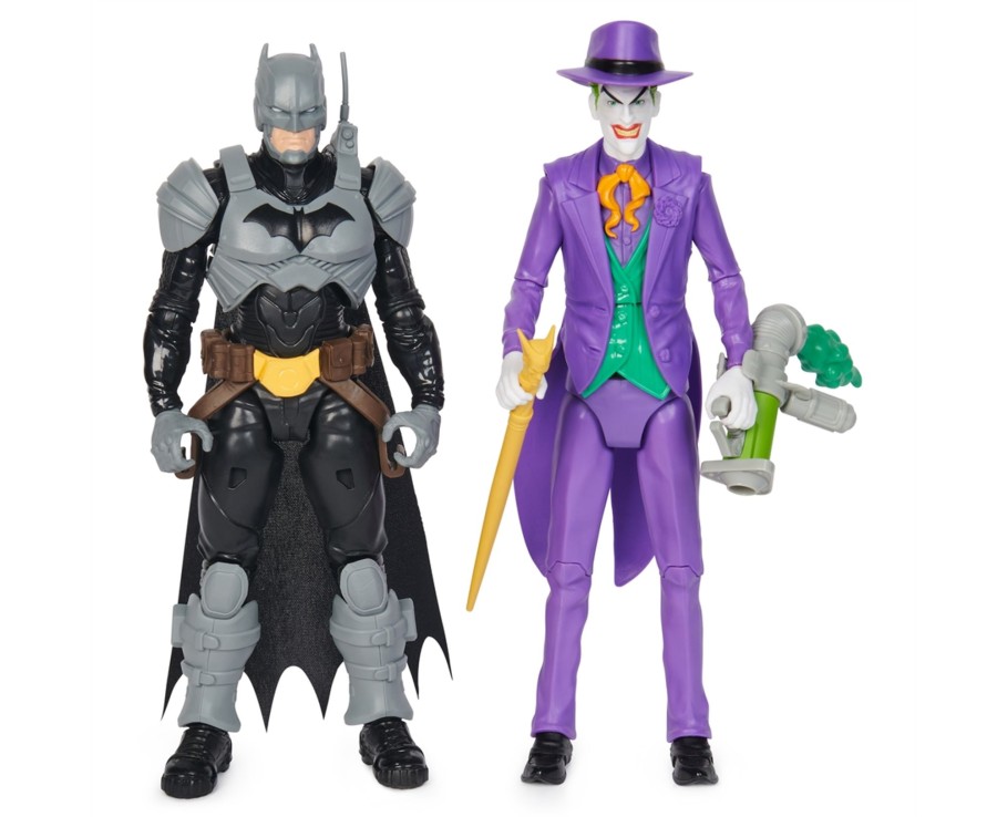 Toys Ken Black Toys | Dc Comics, Batman Adventures, Batman Vs The Joker Action Figures Set, 2 Figures, 12 Armor Accessorie