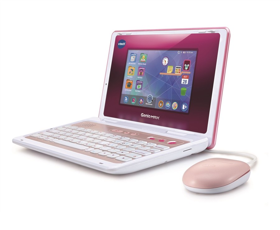 Toys Ken Black Toys | Genio My First Laptop Max Pink