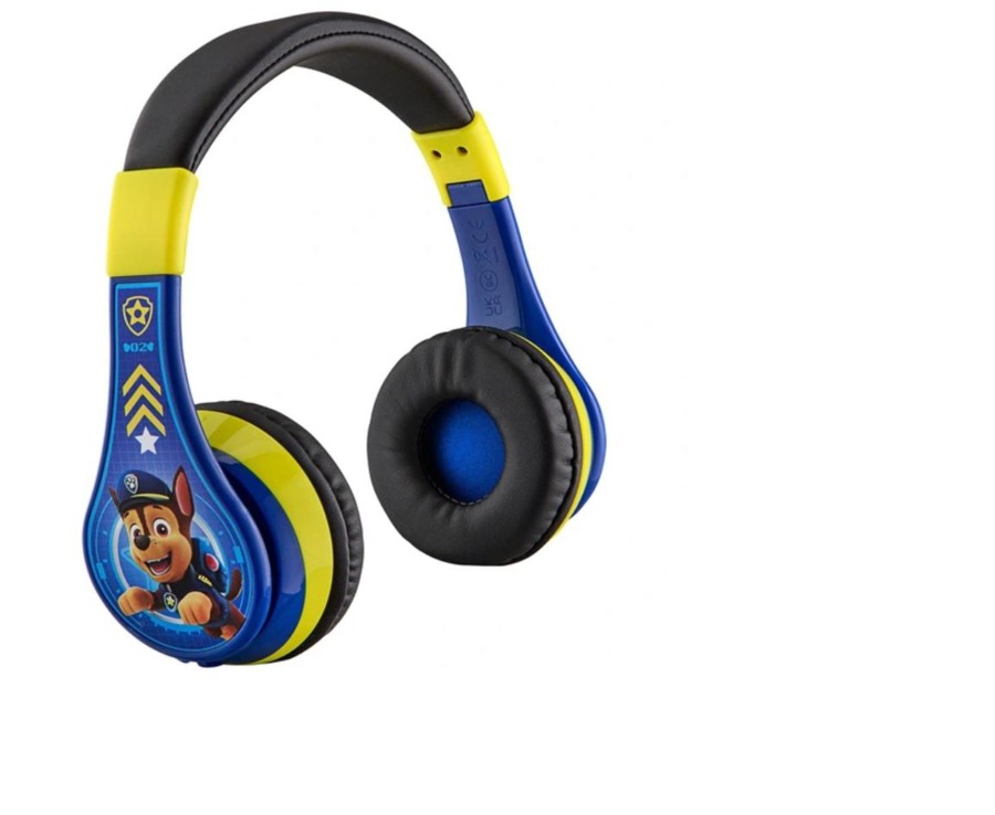 Tech & Gaming Ken Black Toys | Paw Patrol Chase Kids' Wireless Bluetooth Headphones