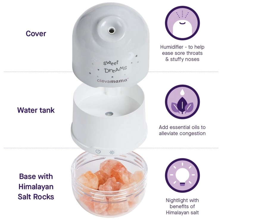 Baby Ken Black Toys | Clevamama Clevapure Salt Lamp