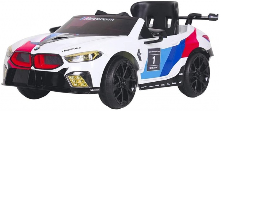 Outdoor Ken Black Toys | Bmw M8 Gte 12V Electric Ride On With Remote Control