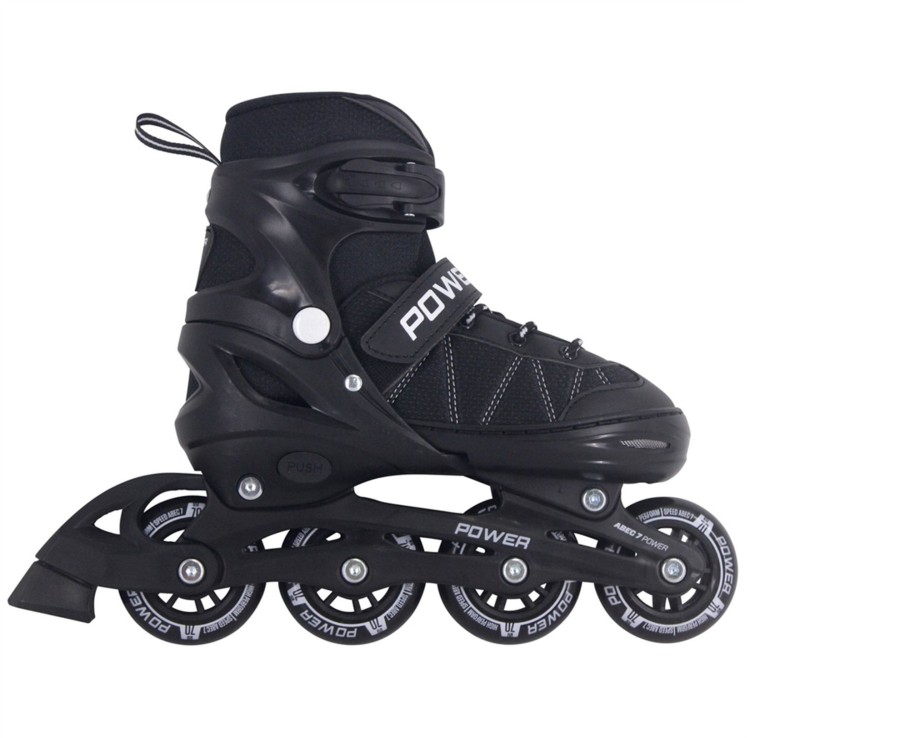 Outdoor Ken Black Toys | Adj Inline Skate Black 2 - 4