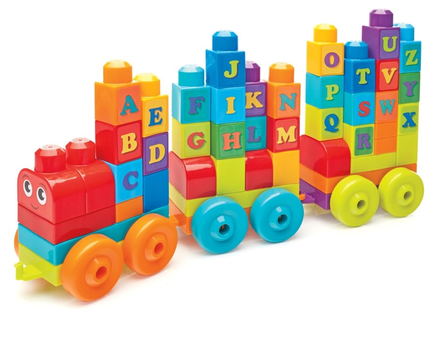 Toys Ken Black Toys | Mega Bloks Abc Learning Train