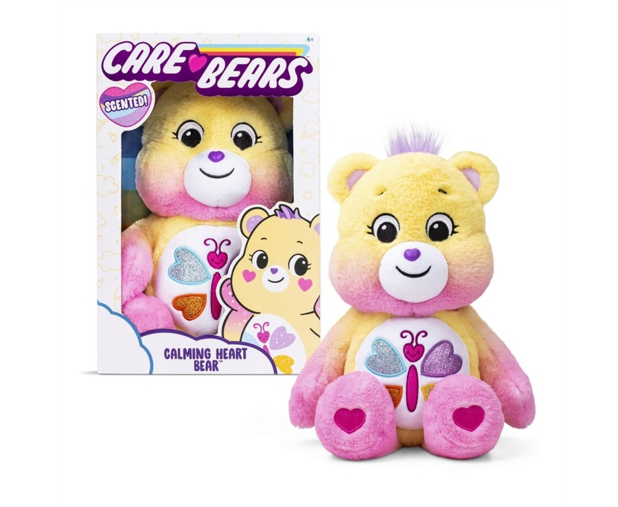 Toys Ken Black Toys | Care Bears 35Cm Medium Plush - Calming Heart Bear (Scented)