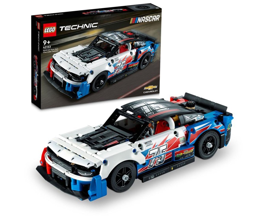 Toys Ken Black Toys | Lego® Technic Nascar® Next Gen Chevrolet Camaro Zl1 42153 Building Toy Set (672 Pieces)