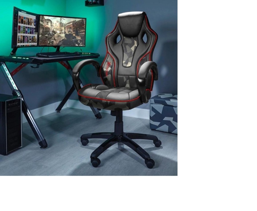 Tech & Gaming Ken Black Toys | X Rocker Kratos Office Gaming Chair