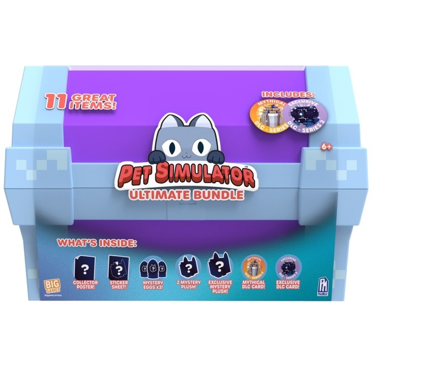 Toys Ken Black Toys | Pet Simulator Series 2 Ultimate Bundle Pixel Chest