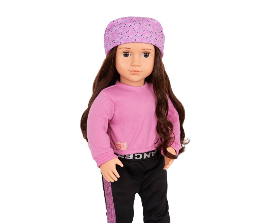 Toys Ken Black Toys | Our Generation Hip-Hop Hooray 18-Inch Doll Dance Outfit With Bandana