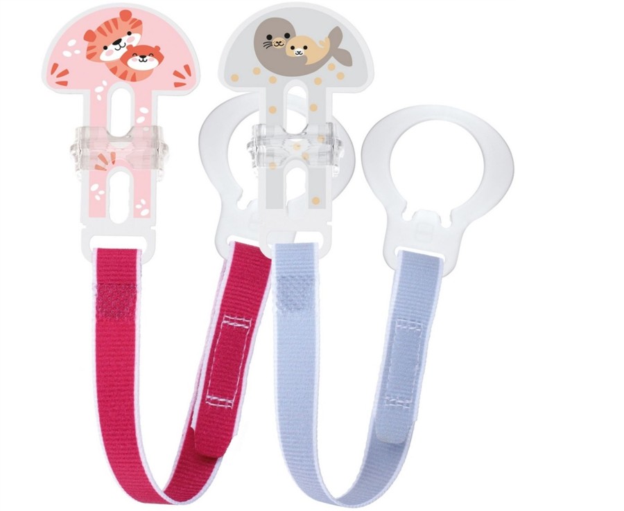 Baby Ken Black Toys | Mam Soother Clips Double Pack