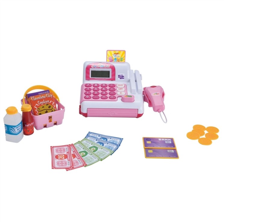 Learning & Education Ken Black Toys | Cash Register Small - Pink