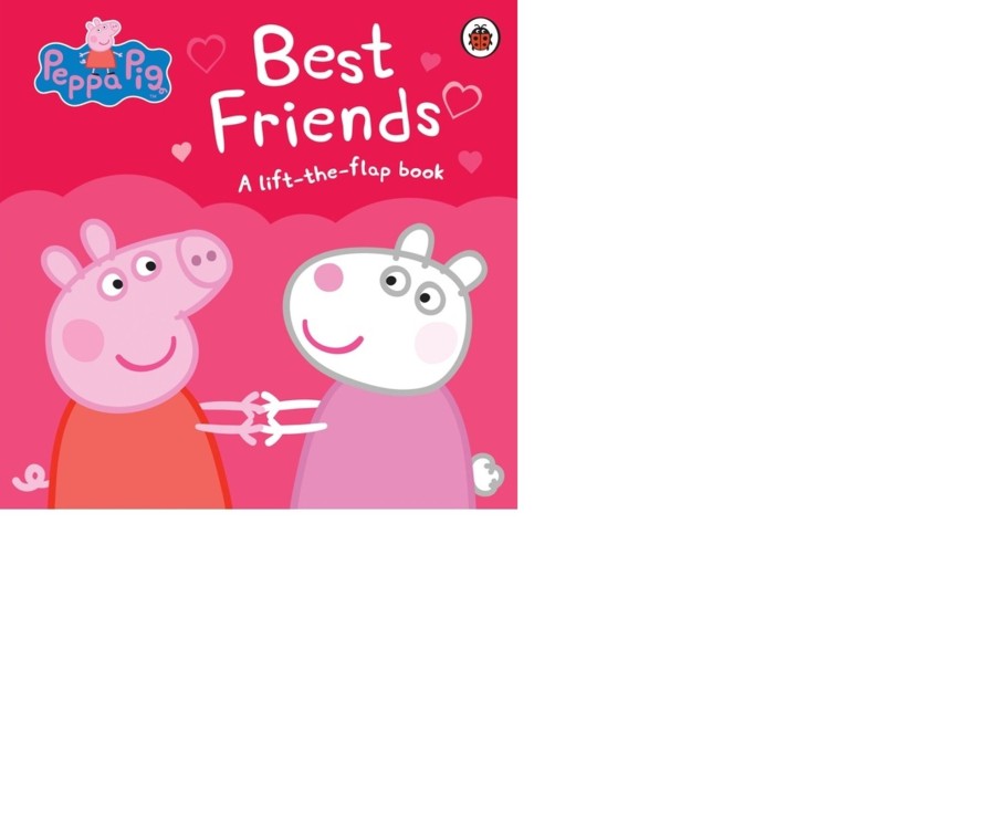 Learning & Education Ken Black Toys | Peppa Pig Best Friends Lift-The-Flap Book