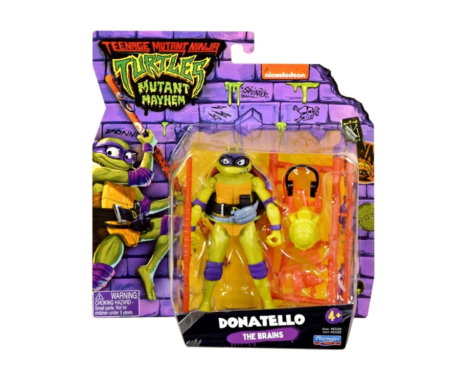 Toys Ken Black Toys | Tmnt Mutant Mayhem Basic Figure - Donatello