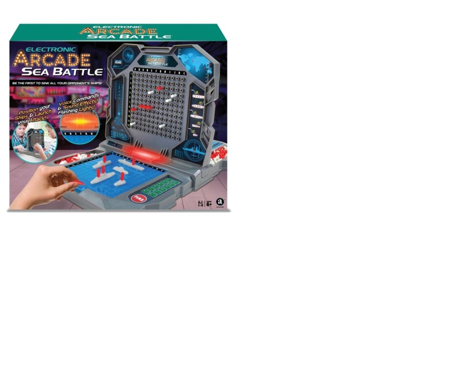 Learning & Education Ken Black Toys | Electronic Arcade Sea Battle