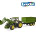 Toys Ken Black Toys | John Deere 7R 350 With Frontloader & Tipping Trailer