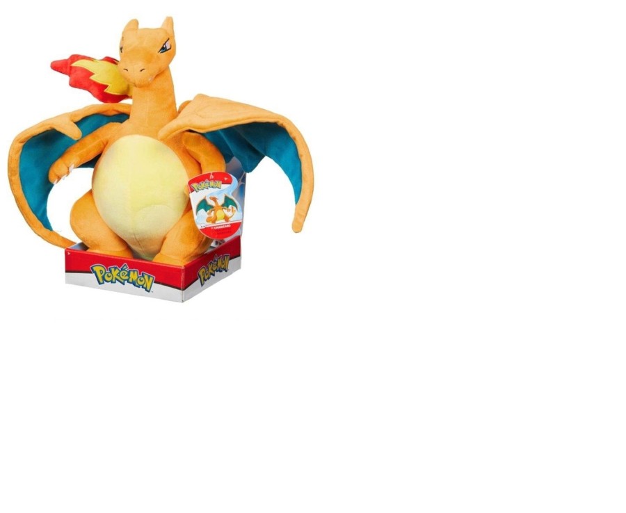 Toys Ken Black Toys | Pokemon Official & Premium Quality 12-Inch Charizard Plush - Adorable, Ultra-Soft, Plush Toy, Perfec