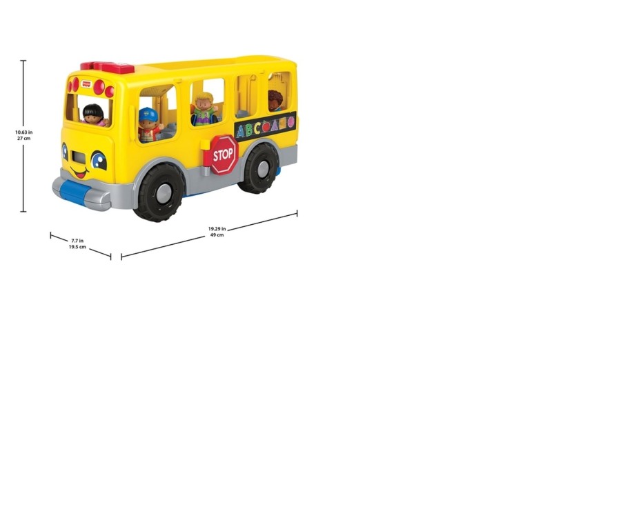 Toys Ken Black Toys | Fisher-Price Little People Big Yellow School Bus