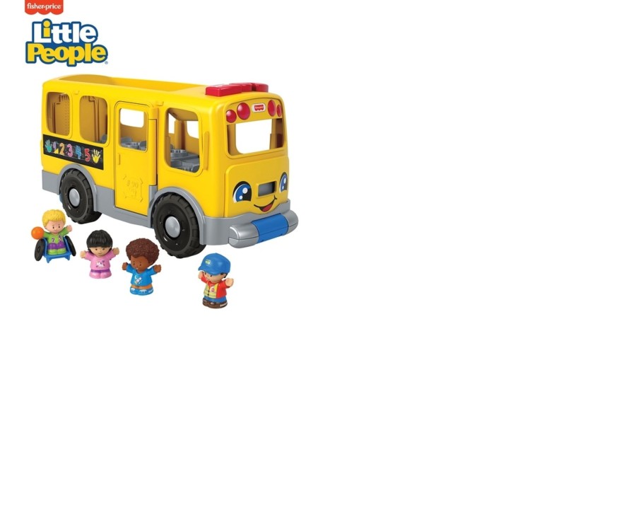 Toys Ken Black Toys | Fisher-Price Little People Big Yellow School Bus