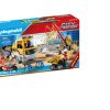 Toys Ken Black Toys | Playmobil 70742 City Action Construction Site With Dump Truck