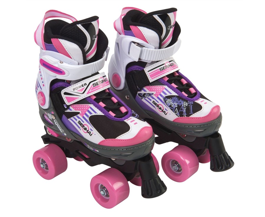 Outdoor Ken Black Toys | Blindside Quad Skate 11J-13J (Uk) Pink/Purple