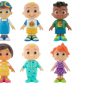 Toys Ken Black Toys | Cocomelon Family And Friends 6 Figure Pack