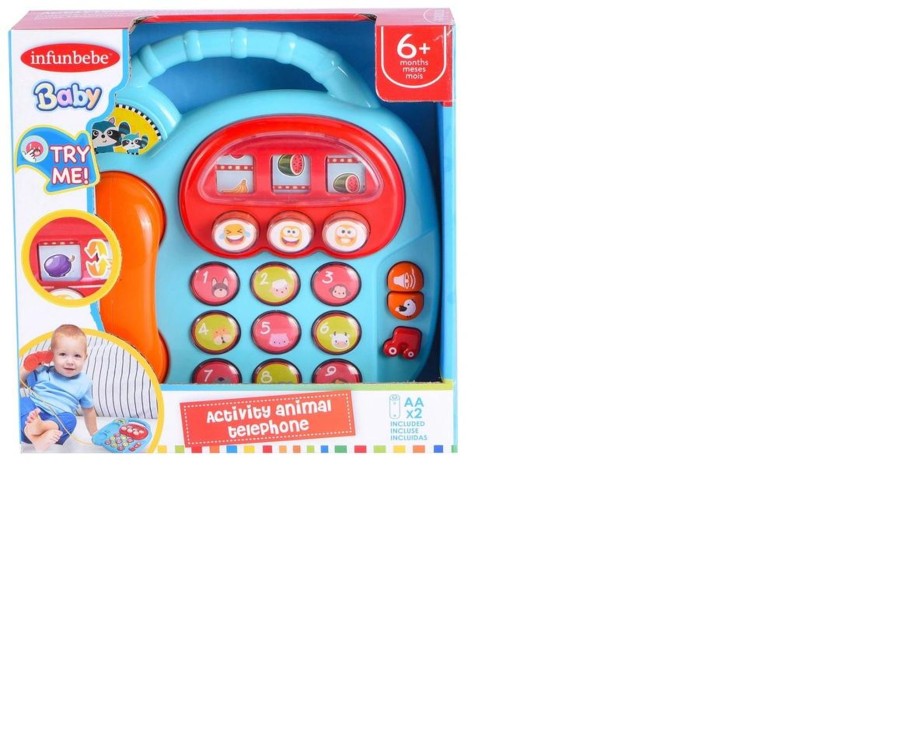 Toys Ken Black Toys | Big Steps Animal Activity Telephone