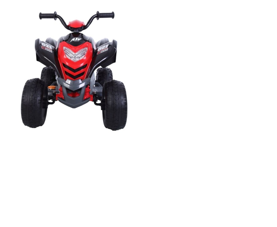 Outdoor Ken Black Toys | Red Atv 6V Electric Ride On