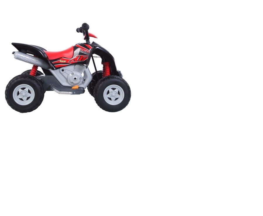 Outdoor Ken Black Toys | Red Atv 6V Electric Ride On