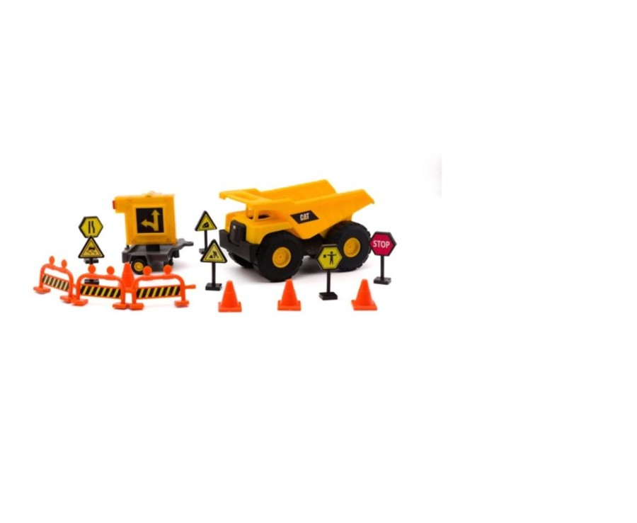 Toys Ken Black Toys | Cat Mini Crew Combo Set With Light Up Road Signs