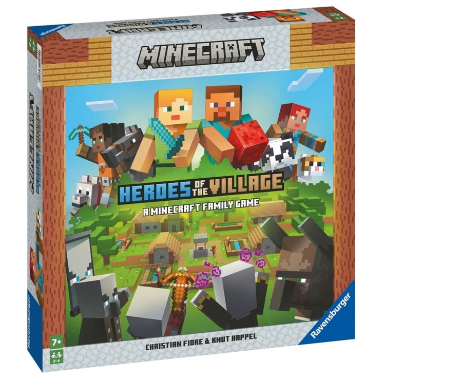 Learning & Education Ken Black Toys | Ravensburger Minecraft Heroes Of The Village Game