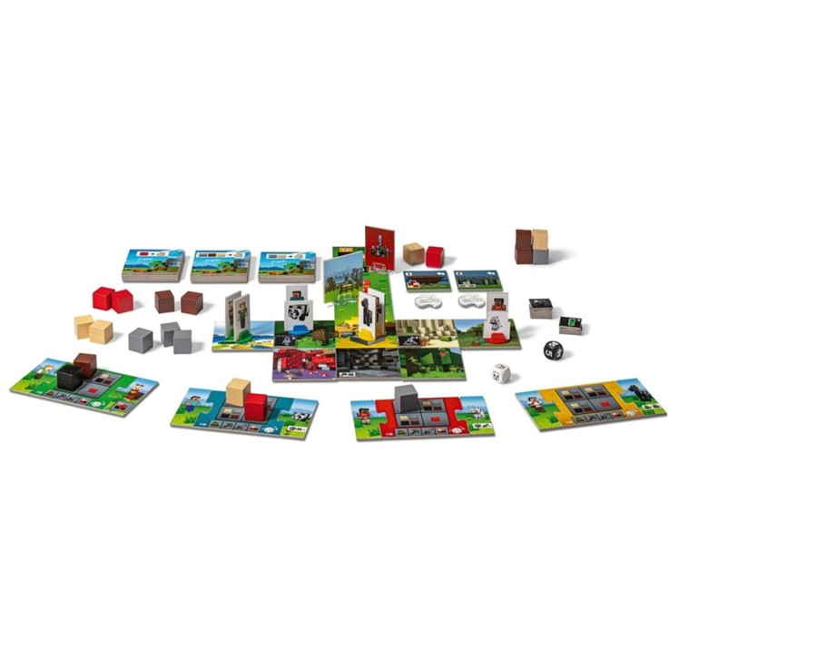 Learning & Education Ken Black Toys | Ravensburger Minecraft Heroes Of The Village Game