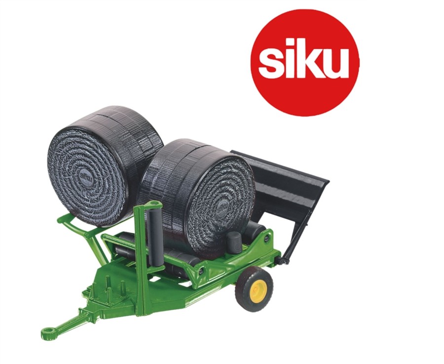 Toys Ken Black Toys | Siku 1:32 Round Bale Wrapper 2266