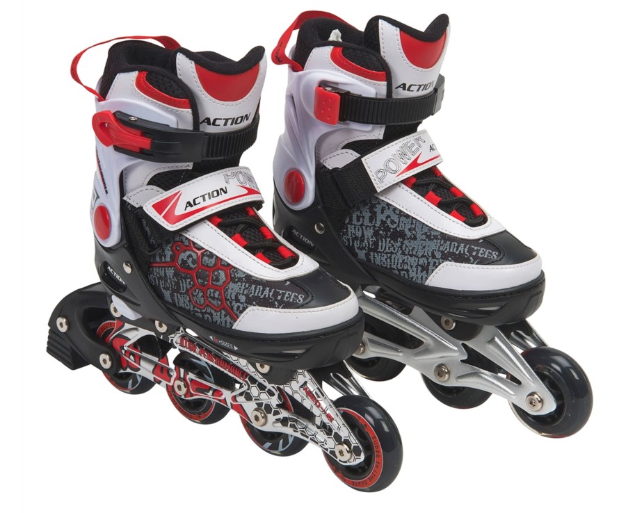 Outdoor Ken Black Toys | Blindside Inline Skate 1-3 (Uk) Red/White